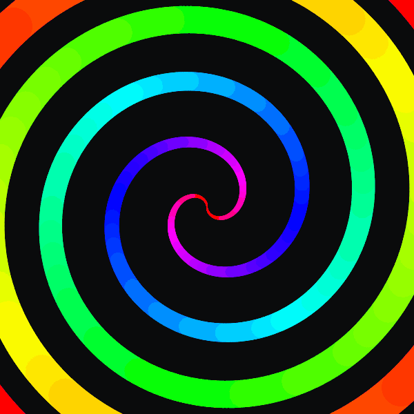 FERMAT'S SPIRAL MANDALAS